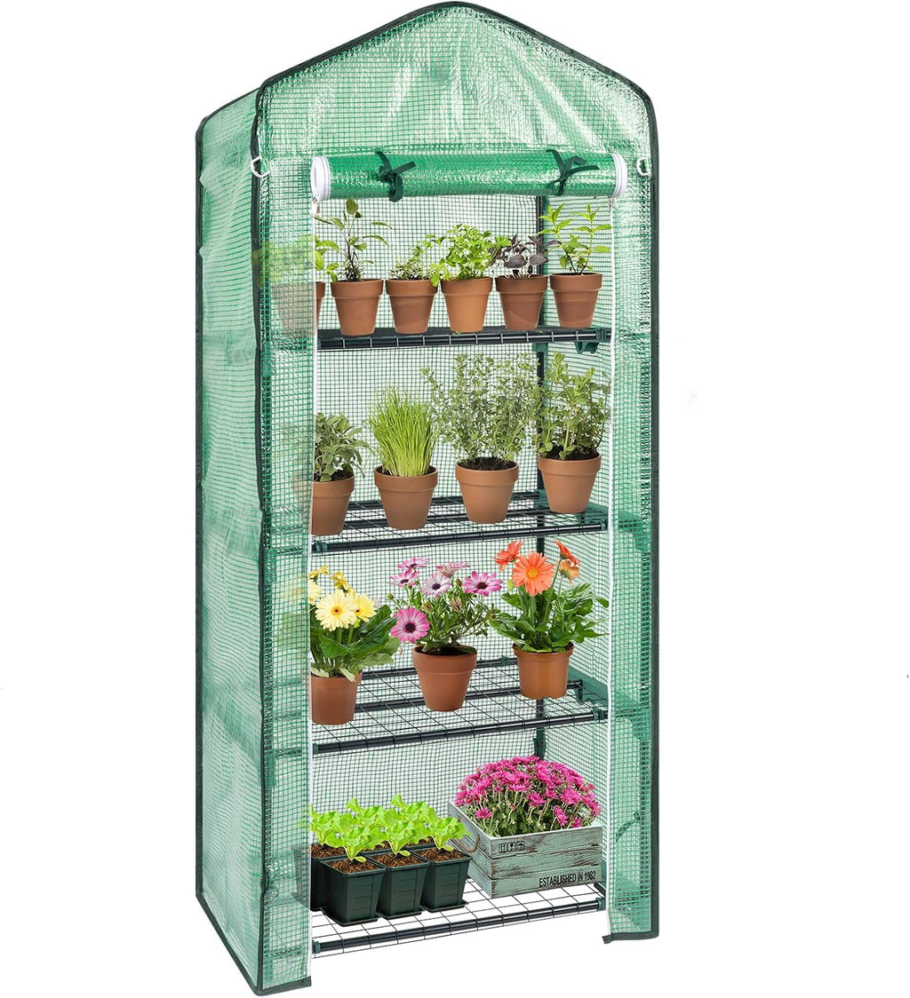 mini compact greenhouse, small pe plant green house, main product view
