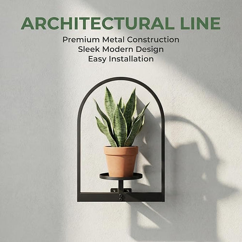 2 Pack Plant Stand Indoor Outdoor Hanging Planters for Indoor Plants Wall Plant Holder for Indoor Plants Plant Frames Wall Decor for Livingroom Bedroom Balcony Patio