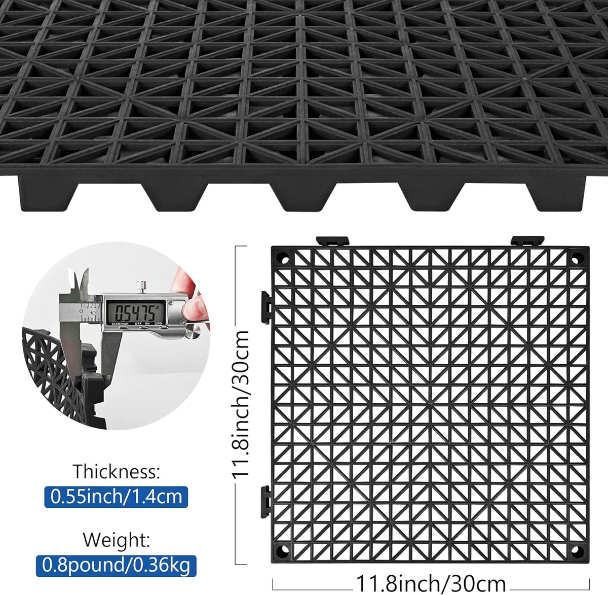 tolanbbt modular interlocking cushion 12p 11.8" x 11.8" shown in use