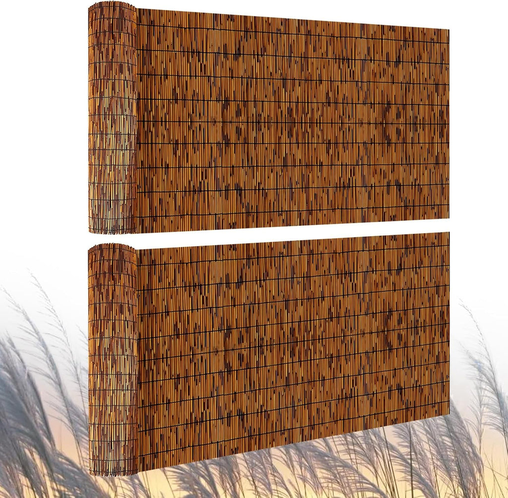 natural reed fence,4ft x 16.4ft bamboo fencing privacy, main product view