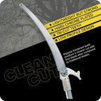 Jameson Tri-Cut Pole Saw Head Kit, 16-Inch Blade, Corrosion-Resistant Aluminum, Model PS-3FPS2