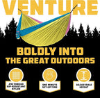 Wise Owl Outfitters Camping Hammock – 500lbs Portable Hammock with Tree Straps - Travel, Backpacking, Hiking, Outdoors Camping Gear - Single or Double