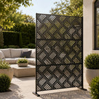 kozyard metal privacy screen 74" h x 47.2", main product view