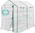 king bird premium greenhouse for outdoors, 84x56x77 upgraded, main product view