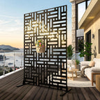 mtart metal privacy screen 72" h x 47.2", main product view