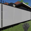 tang 4' x 40' privacy fence screen grey, main product view