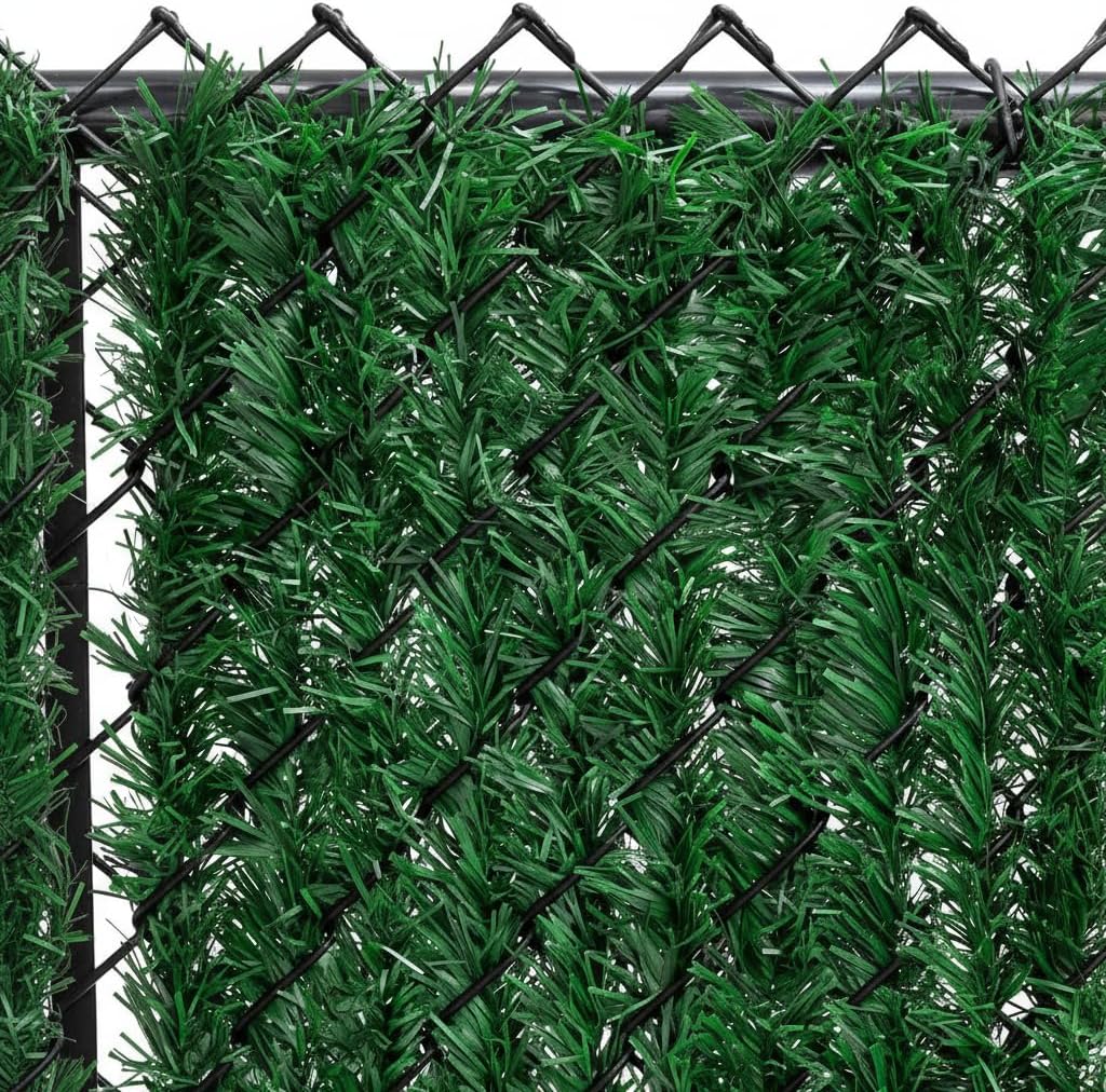 privacy fence screen 6'x10' hedge slats for chain, main product view