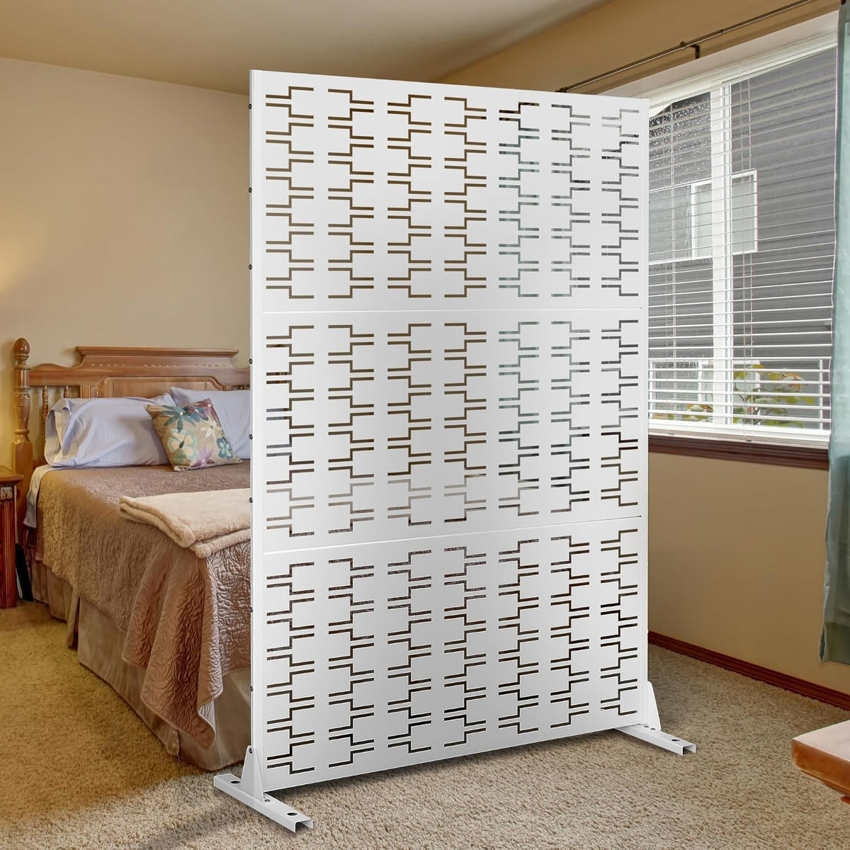 elevens metal privacy screen outdoor patio screen panels, main product view