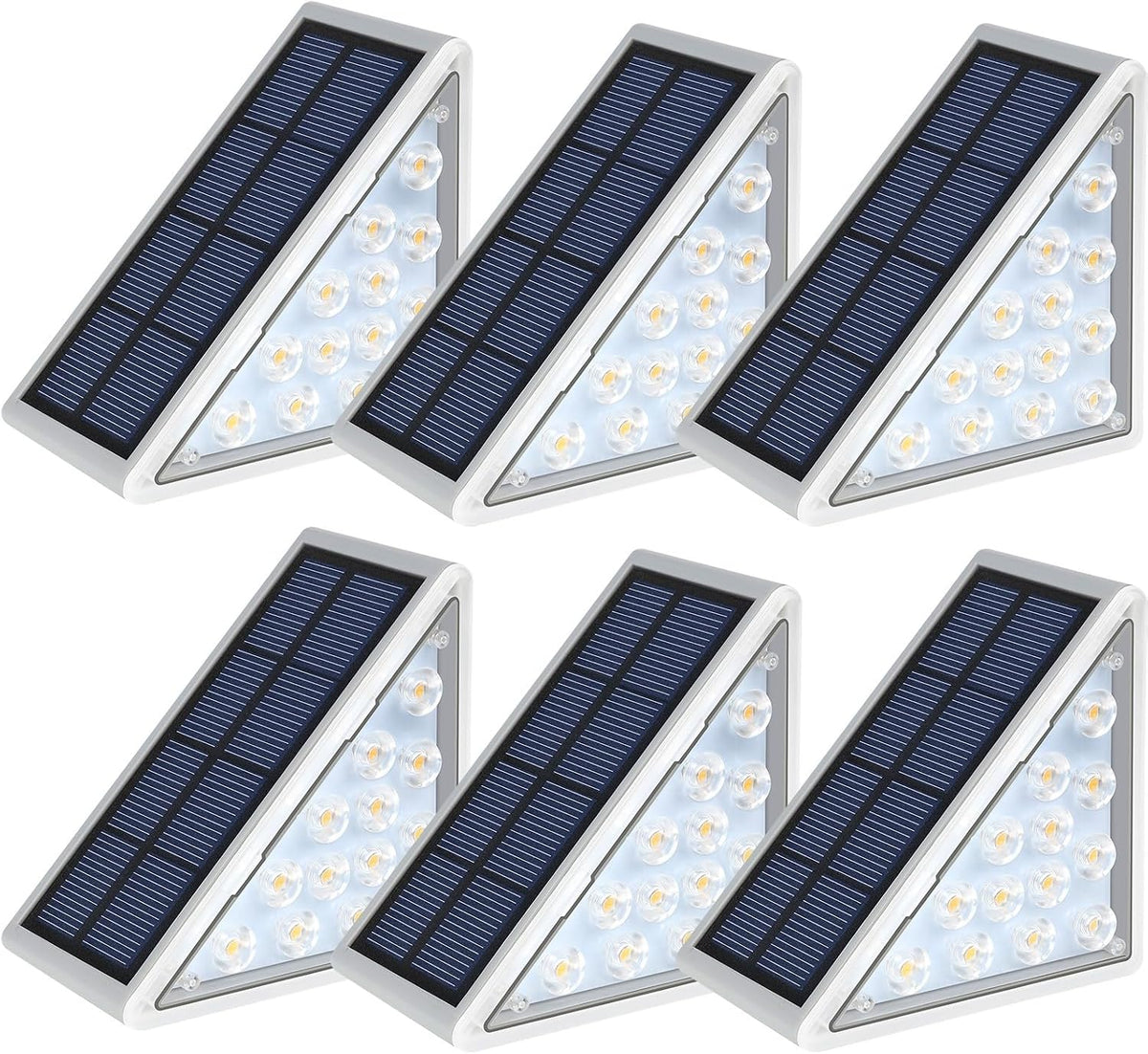 led solar step lights waterproof outdoor stair lights, main product view