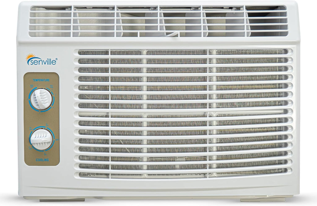 senville 5,000 btu window air conditioner, cools up, main product view