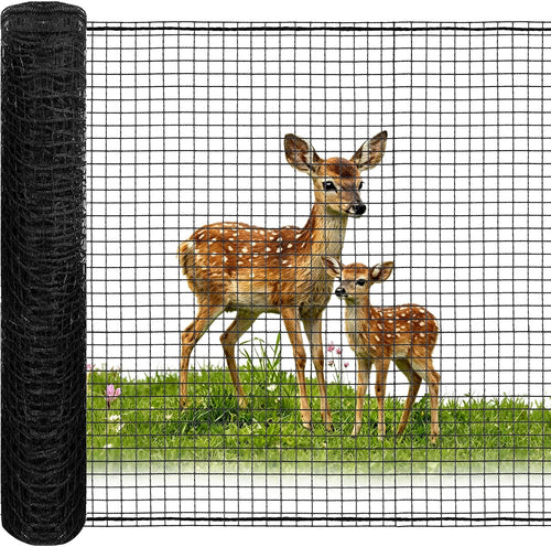 4x100ft deer fence netting for garden, 55gsm plastic, main product view