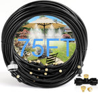 bonviee 75ft misters for outside patio, 23 brass, main product view