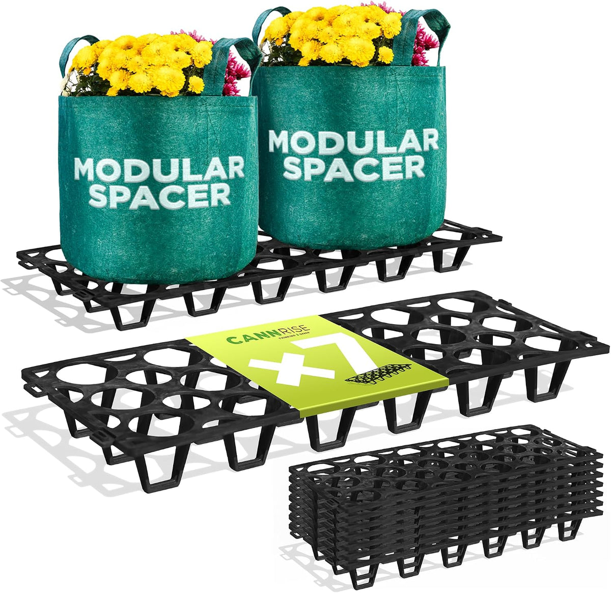 plant stand outdoor – plant riser 7 pack, main product view