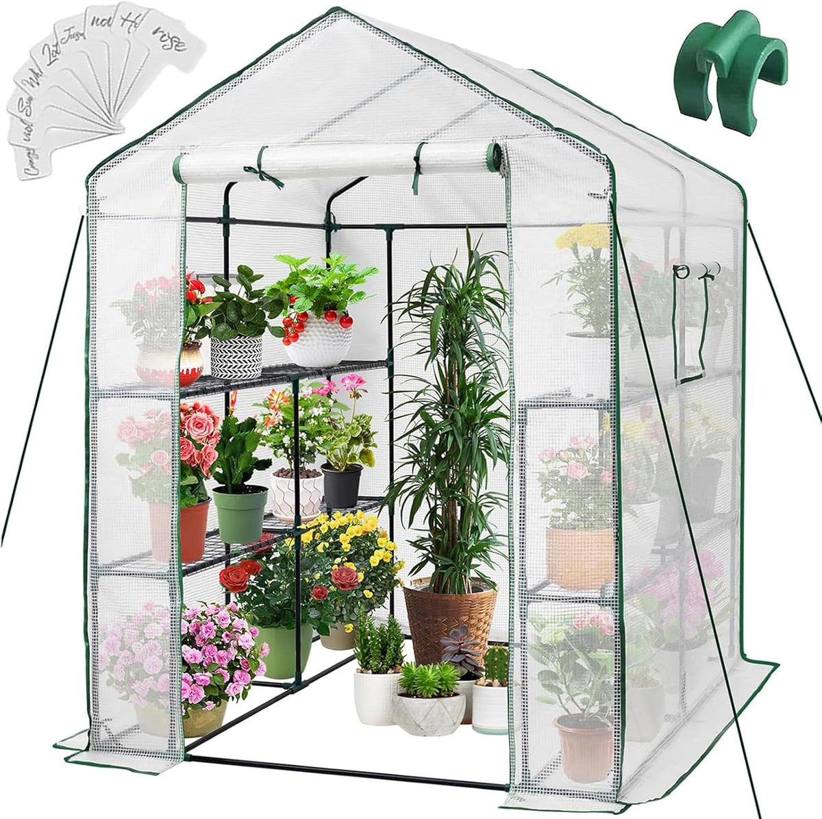 greengro greenhouse, 57 × 57 × 76" portable, main product view