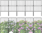 shoplala decorative outdoor garden fence (20 panels) 12x24in, main product view