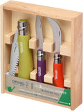 opinel garden 3 piece tool set, saw, pruner, main product view
