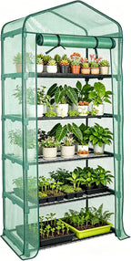 worth garden 5 tier mini sun shade greenhouse, main product view