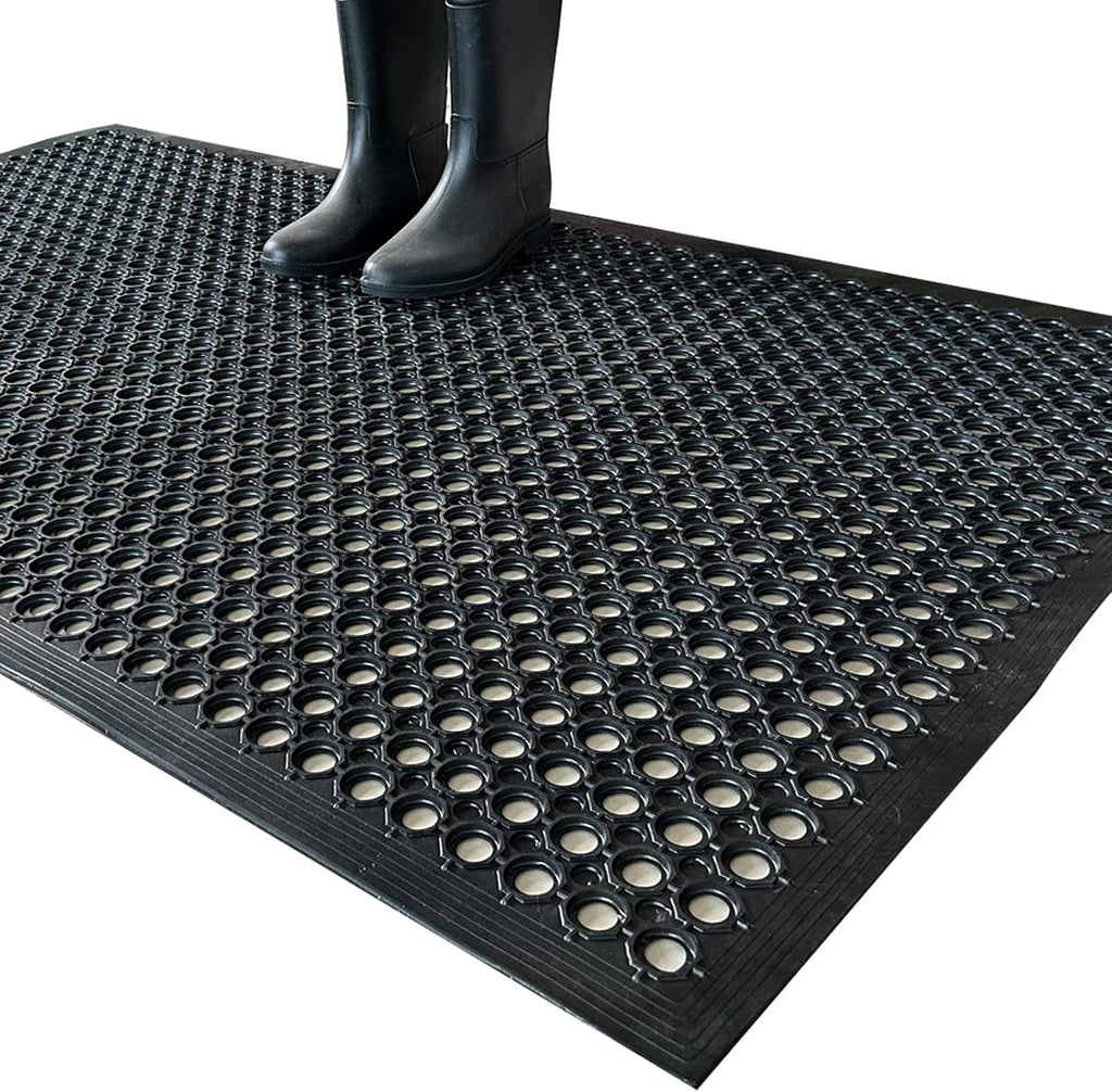 outside rubber floor mats anti slip commercial resturant, main product view