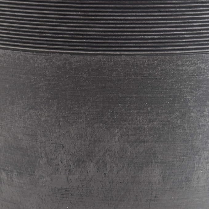Arcadia Garden Products FM35CT Etched Pot 14x11-Cement
