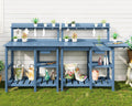 serwall outdoor potting bench set of 2 with, main product view