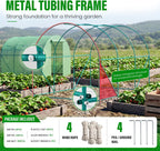 10'x7'x7' green house portable greenhouse large walk-in greenhouses showing dimensions