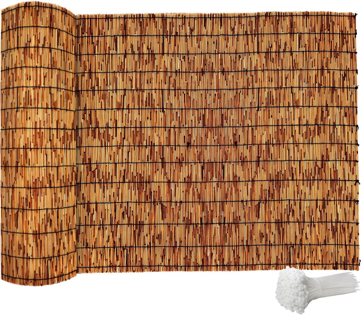 natural reed fencing,decorative bamboo fence rolls handwoven friendly, main product view