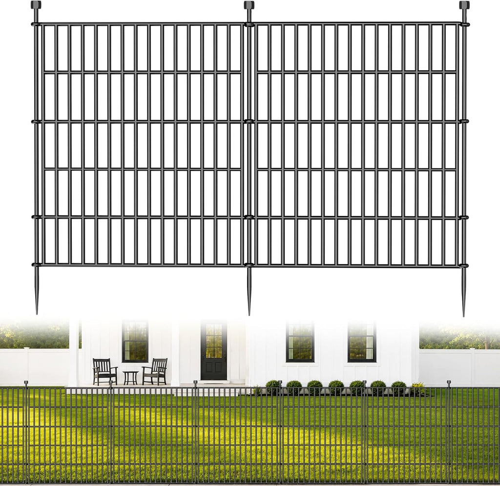 no dig garden fence outdoor for yard, 32in, main product view