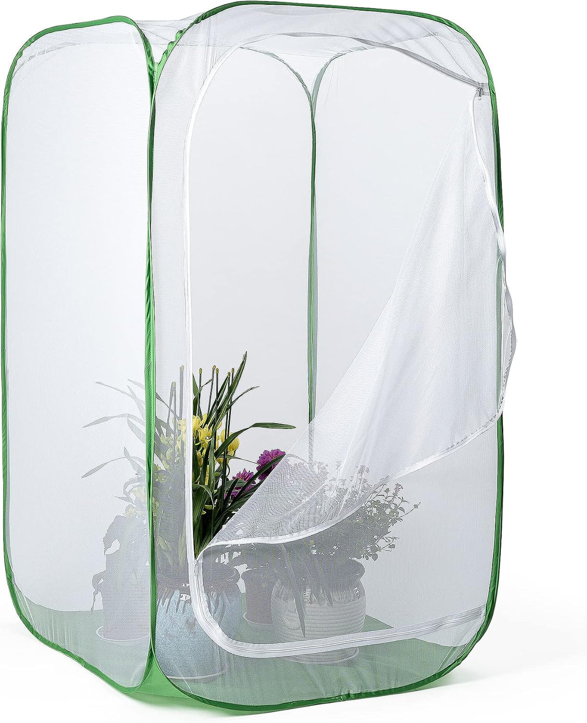 36" outdoor mesh plant enclosure, plant cover for, package contents