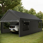 shintenchi carport 10' x 20' heavy duty portable, main product view