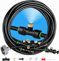 misters for outside patio 63ft(19.2m)+21 brass mist nozzles+a, main product view