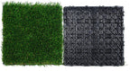 vevor artifical grass tiles interlocking turf deck set, main product view