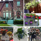 tqvai adjustable hanging railing planter for 1.89 to, package contents