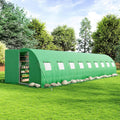 amerlife 30x10 ft tunnel greenhouse with built-in sprinkler, main product view