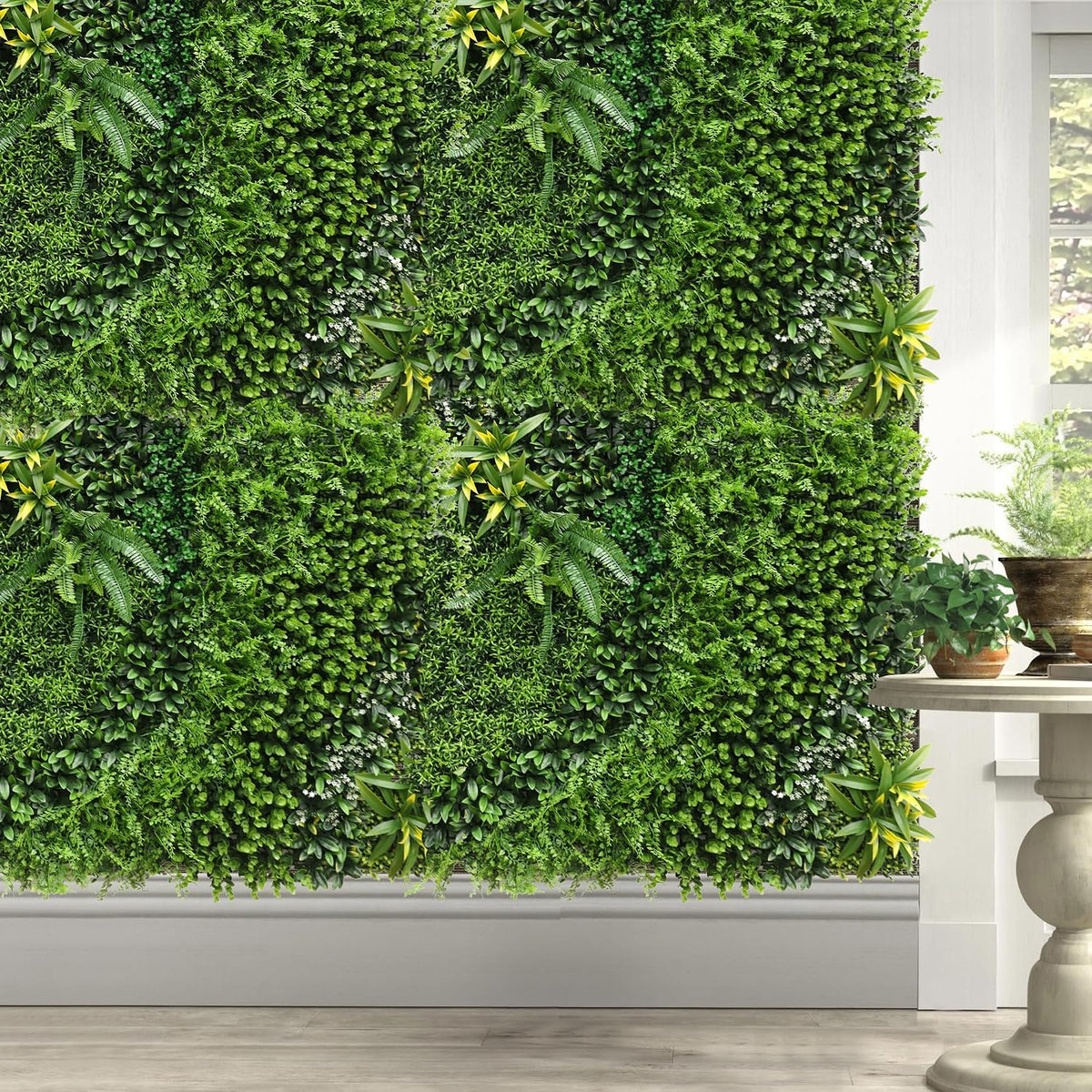 coarbor 1 pack 40" x 40" artificial boxwood, main product view