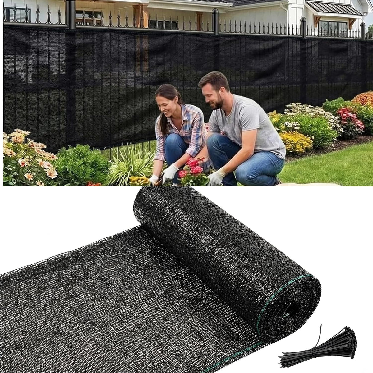 artpuch 70% black garden shade cloth roll for, main product view