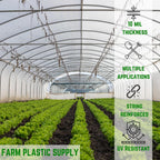 farm plastic supply - string reinforced 4 year shown in use