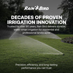 Rain Bird 42SA+ Heavy Duty Simple Adjust Gear Driven Rotor Sprinkler Head, 2 Pack - 3/4 inch Inlet - Water Efficient 4 inch Pop Up Lawn Sprinkler, Adjustable 40-360 Degree Arc and 26-38 ft Radius | Heavy Duty 3/4 inch Inlet - Water Efficient 4 inch Pop