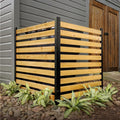 enclo charleston privacy screen, cedar wood, diy no, main product view