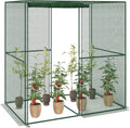 outsunny 6' x 4' x 6' crop cage, main product view