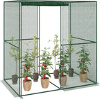 outsunny 6' x 4' x 6' crop cage, main product view