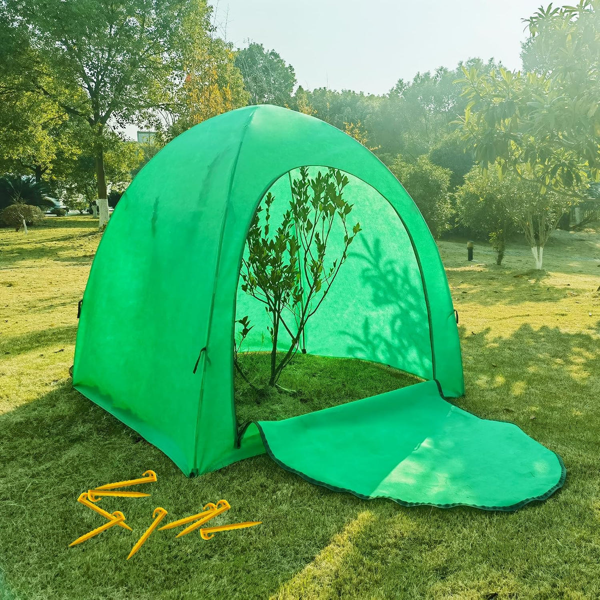 59″*59″*60″ large winter plant warm covers with air, main product view
