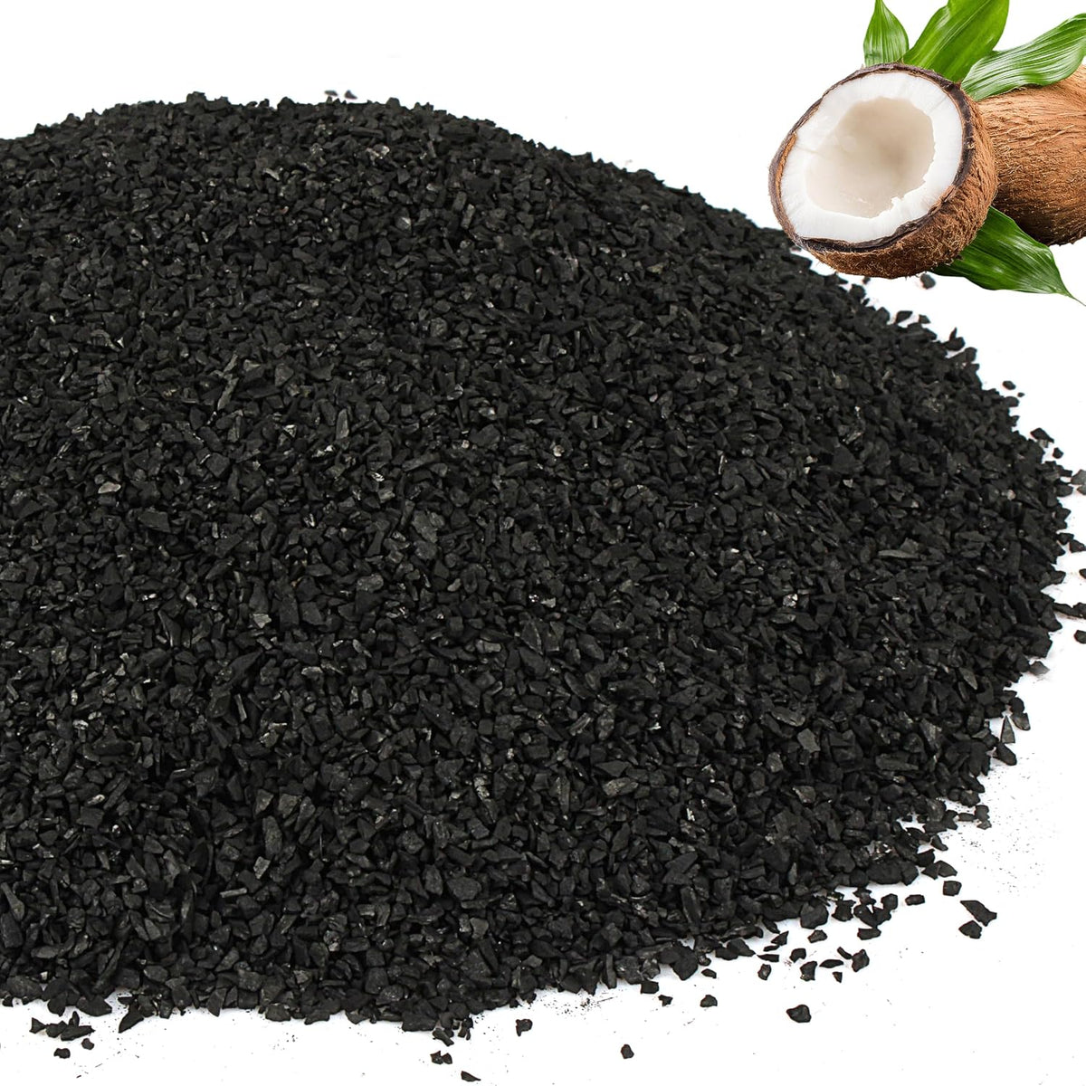 6.6 lbs coconut hull granular activated carbon for shown in use