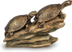 Aquascape Double Turtle On Log Spitter Fountain for Pond and Garden, 78372