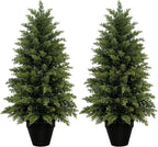 mavis's diary 3ft topiary trees artificial outdoor, set, main product view