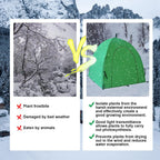 59″*59″*60″ large winter plant warm covers with air, package contents