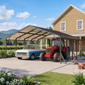 wisteria lane 20'x20' metal carport, heavy duty carport, main product view