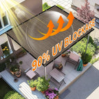 Artpuch 90% Sun Shade Cloth, 6 x 10 FT Pergola Shade Cover Canopy with Grommets, Sun Screen Fabric Tarp for Patio, Outdoor, Garden, Backyard, Mocha