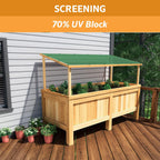 coolaroo 70% uv block prvacy & screening fabric, package contents