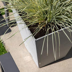 Veradek Pure Series Nobleton Plastic Planter - Large Pots for Indoor or Outdoor Porch/Patio | Durable All-Weather Use with Drainage Holes | Modern Planter Décor for Flowers, Shrubs, Trees