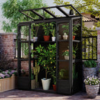 polibi wooden greenhouse, cold frame portable greenhouse with, main product view